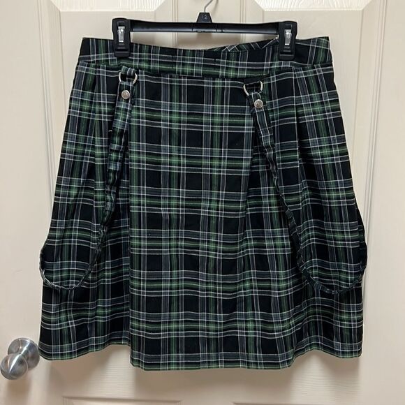 Vintage Lip Service Plaid Kilt - Picture 4 of 8